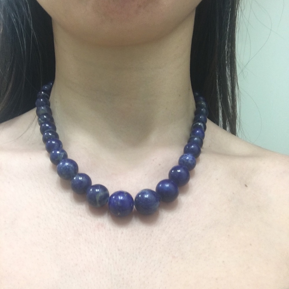 Lapis Lazuli Necklace from Afghanistan